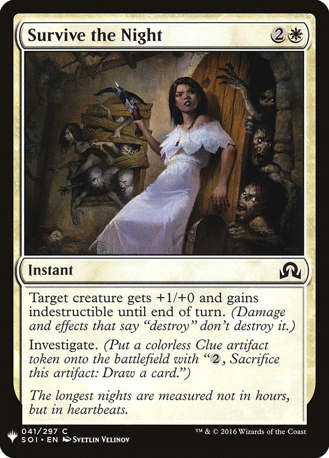 Survive the Night [Mystery Booster] | Deep Dive Games St. Marys