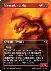Magmatic Hellkite (Borderless) [Tarkir: Dragonstorm] | Deep Dive Games St. Marys