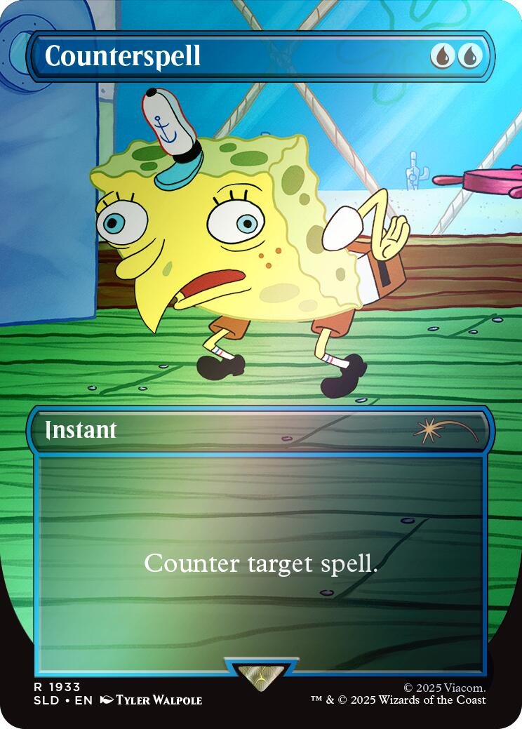 Counterspell (Rainbow Foil) [Secret Lair Drop Series] | Deep Dive Games St. Marys