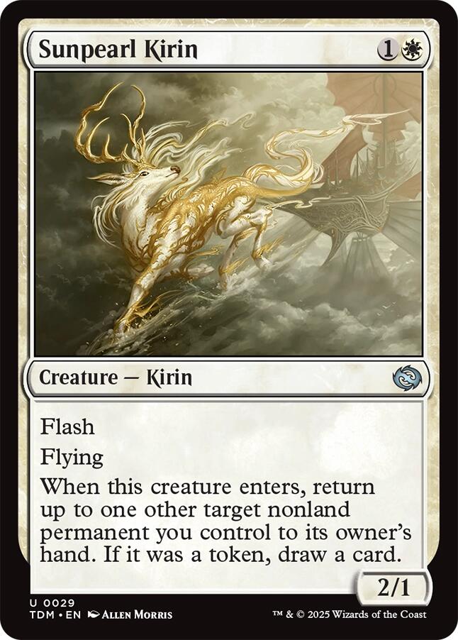 Sunpearl Kirin [Tarkir: Dragonstorm] | Deep Dive Games St. Marys
