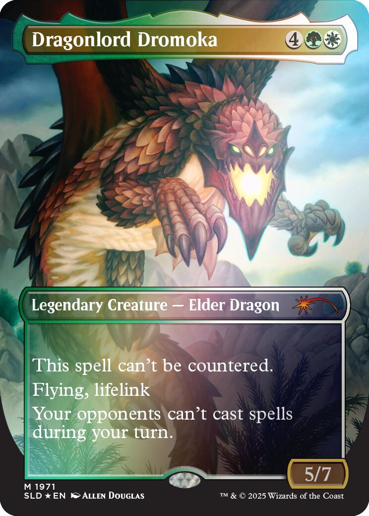 Dragonlord Dromoka (Rainbow Foil) [Secret Lair Drop Series] | Deep Dive Games St. Marys