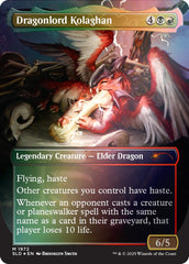 Dragonlord Kolaghan (1972) (Rainbow Foil) [Secret Lair Drop Series] | Deep Dive Games St. Marys