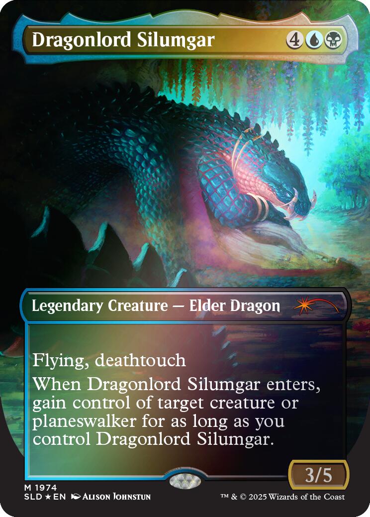 Dragonlord Silumgar (Rainbow Foil) [Secret Lair Drop Series] | Deep Dive Games St. Marys