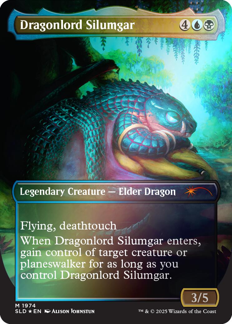 Dragonlord Silumgar (Rainbow Foil) [Secret Lair Drop Series] | Deep Dive Games St. Marys