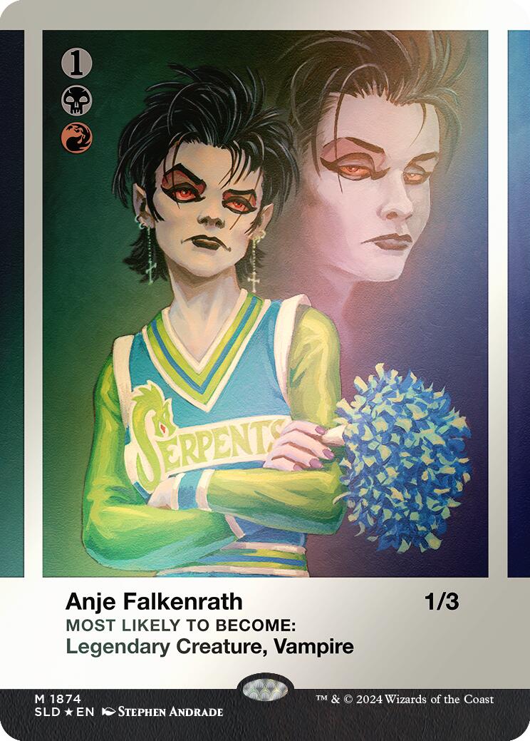 Anje Falkenrath (Rainbow Foil) [Secret Lair Drop Series] | Deep Dive Games St. Marys