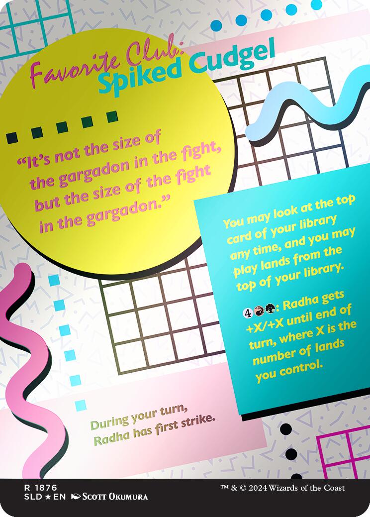 Radha, Heart of Keld (Rainbow Foil) [Secret Lair Drop Series] | Deep Dive Games St. Marys