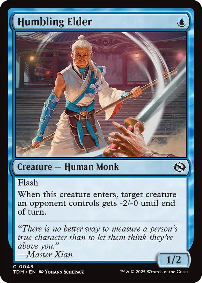 Humbling Elder [Tarkir: Dragonstorm] | Deep Dive Games St. Marys