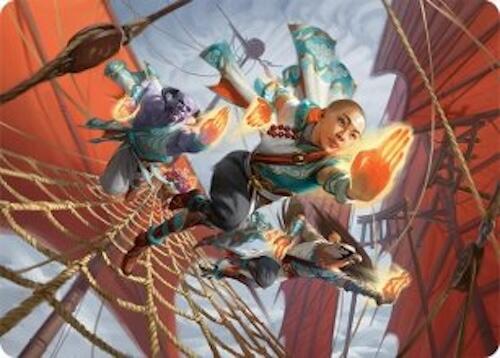 Aligned Heart Art Card (52/54) [Tarkir: Dragonstorm Art Series] | Deep Dive Games St. Marys