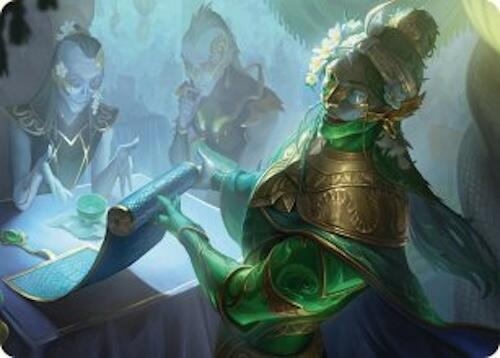Sibsig Appraiser Art Card (8/54) [Tarkir: Dragonstorm Art Series] | Deep Dive Games St. Marys