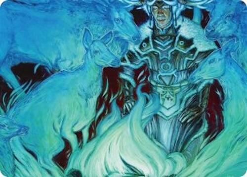 Unending Whisper Art Card (9/54) [Tarkir: Dragonstorm Art Series] | Deep Dive Games St. Marys