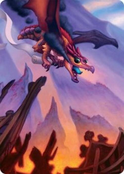Scavenger Regent Art Card (45/54) [Tarkir: Dragonstorm Art Series] | Deep Dive Games St. Marys