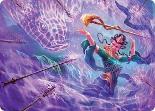 Snakeskin Veil Art Card (19/54) [Tarkir: Dragonstorm Art Series] | Deep Dive Games St. Marys