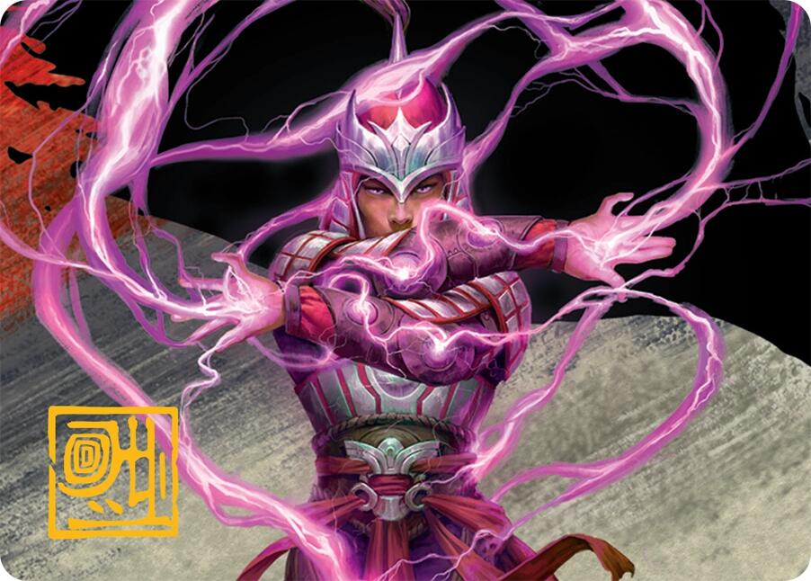 All-Out Assault Art Card (43/54) (Gold-Stamped Signature) [Tarkir: Dragonstorm Art Series] | Deep Dive Games St. Marys