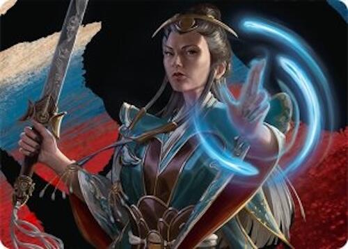 Narset, Jeskai Waymaster Art Card (44/54) [Tarkir: Dragonstorm Art Series] | Deep Dive Games St. Marys