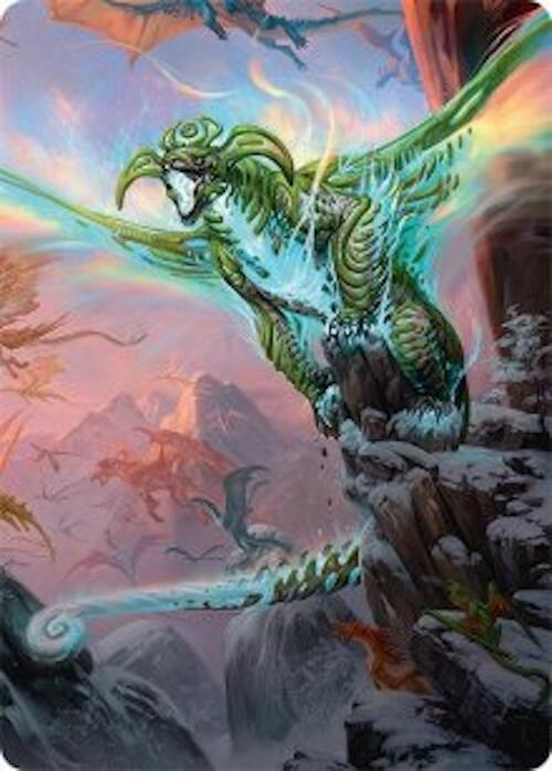 Ureni of the Unwritten Art Card (51/54) [Tarkir: Dragonstorm Art Series] | Deep Dive Games St. Marys