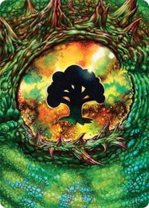 Forest Art Card (32/54) [Tarkir: Dragonstorm Art Series] | Deep Dive Games St. Marys