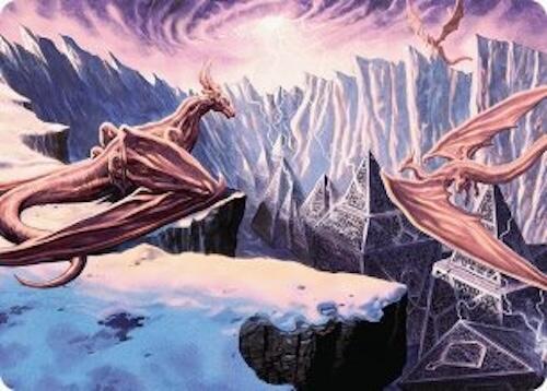 Maelstrom of the Spirit Dragon (42/54) [Tarkir: Dragonstorm Art Series] | Deep Dive Games St. Marys