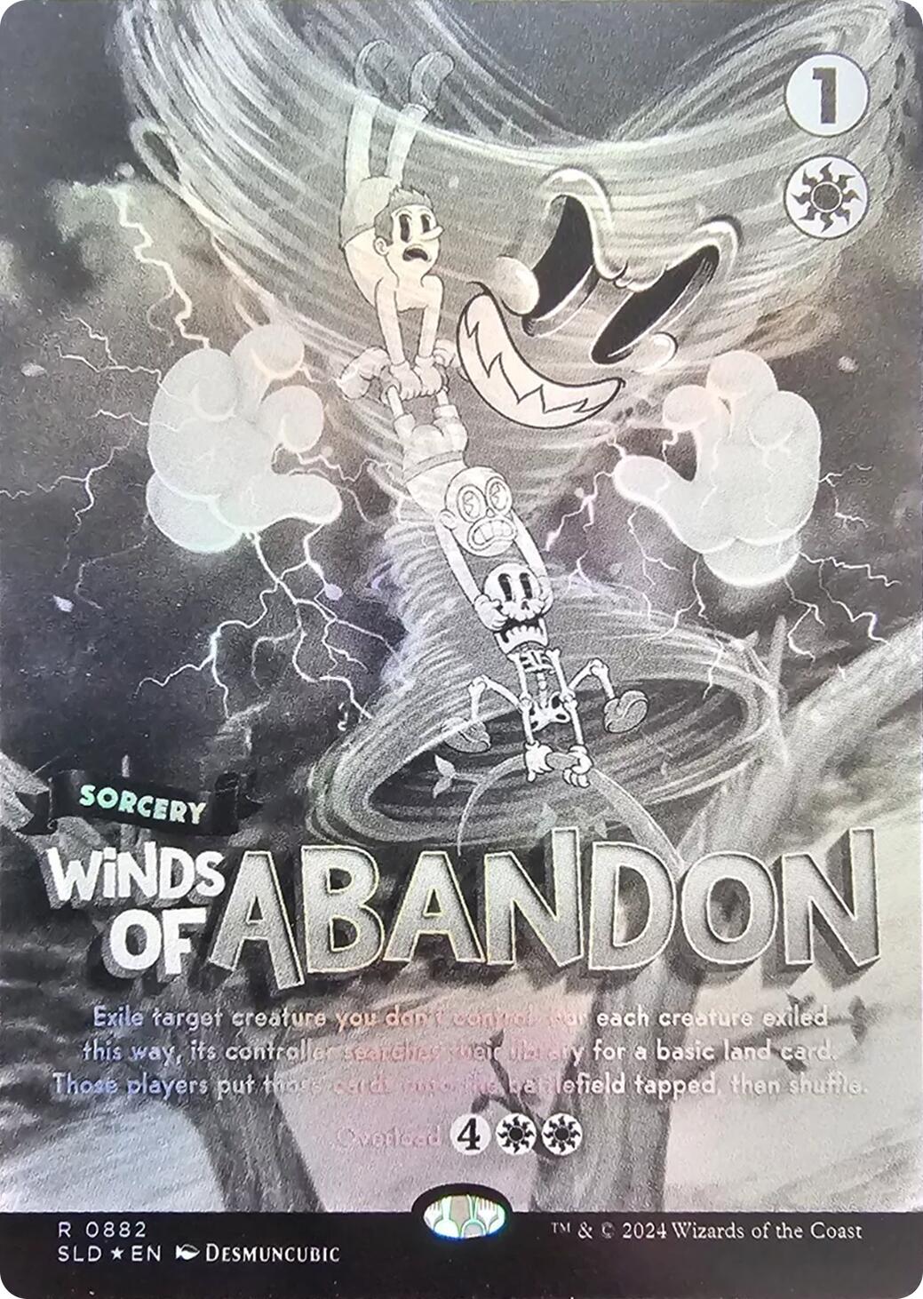 Winds of Abandon (Black & White Foil) [Secret Lair Drop Series] | Deep Dive Games St. Marys