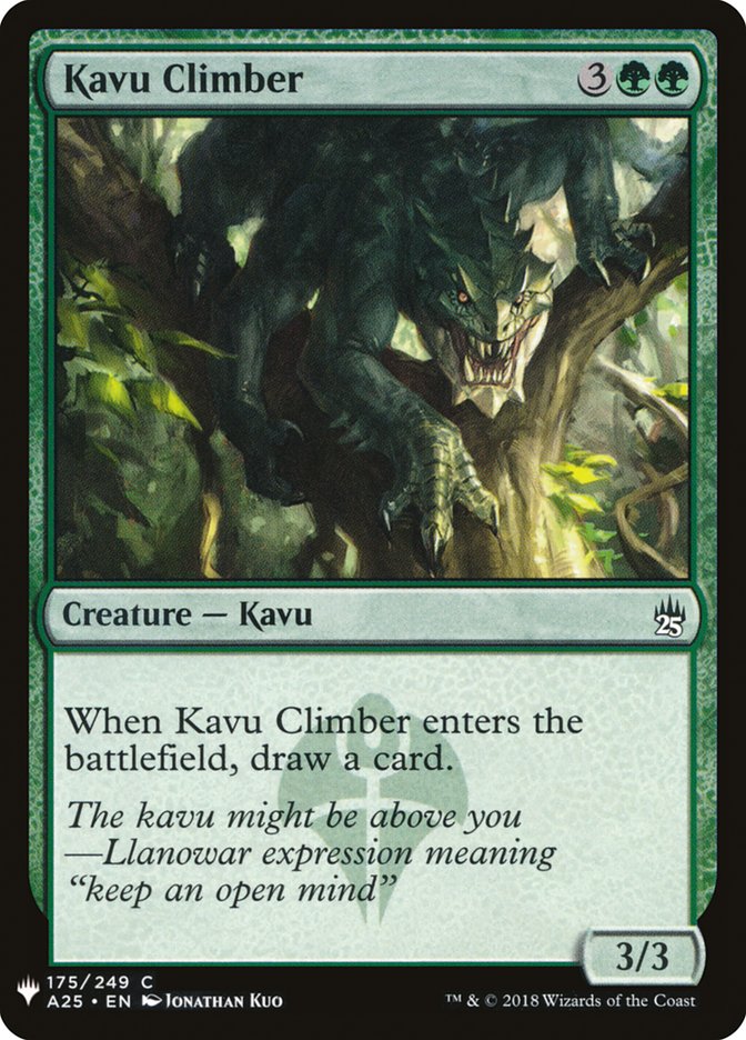 Kavu Climber [Mystery Booster] | Deep Dive Games St. Marys