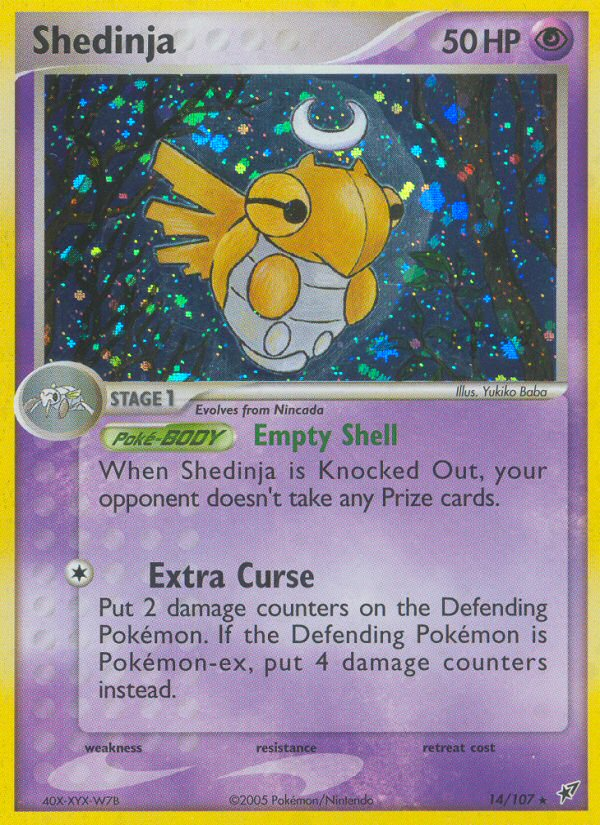 Shedinja (14/107) [EX: Deoxys] | Deep Dive Games St. Marys