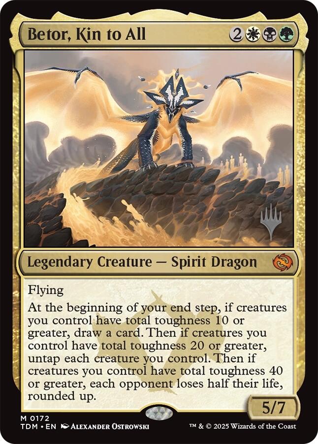 Betor, Kin to All [Tarkir: Dragonstorm Promos] | Deep Dive Games St. Marys