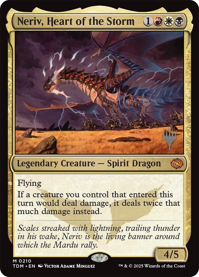 Neriv, Heart of the Storm [Tarkir: Dragonstorm Promos] | Deep Dive Games St. Marys