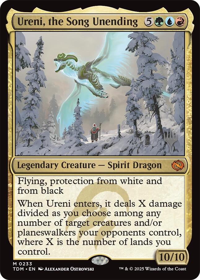Ureni, the Song Unending [Tarkir: Dragonstorm Promos] | Deep Dive Games St. Marys