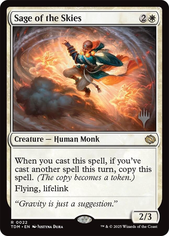 Sage of the Skies [Tarkir: Dragonstorm Promos] | Deep Dive Games St. Marys