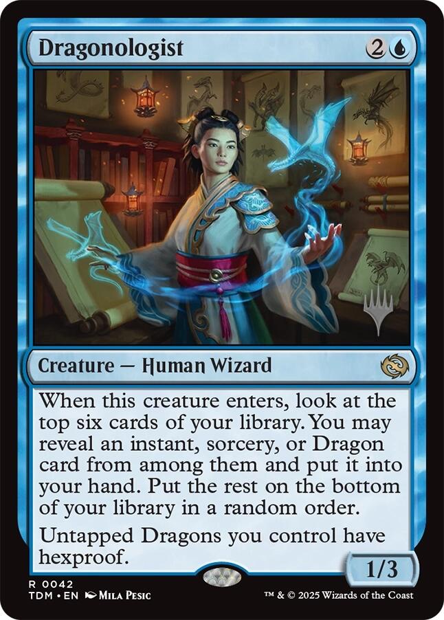 Dragonologist [Tarkir: Dragonstorm Promos] | Deep Dive Games St. Marys
