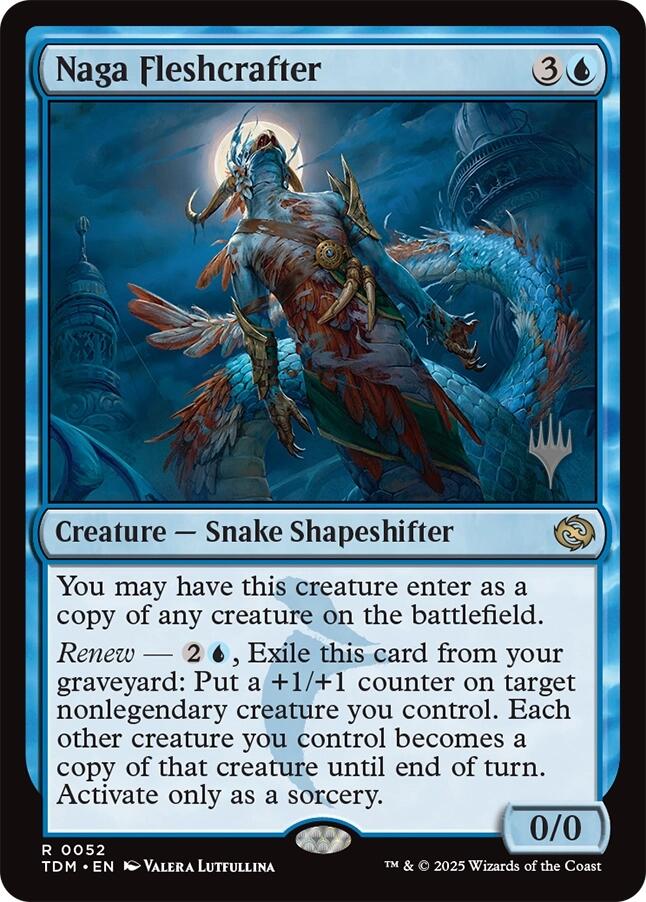 Naga Fleshcrafter [Tarkir: Dragonstorm Promos] | Deep Dive Games St. Marys