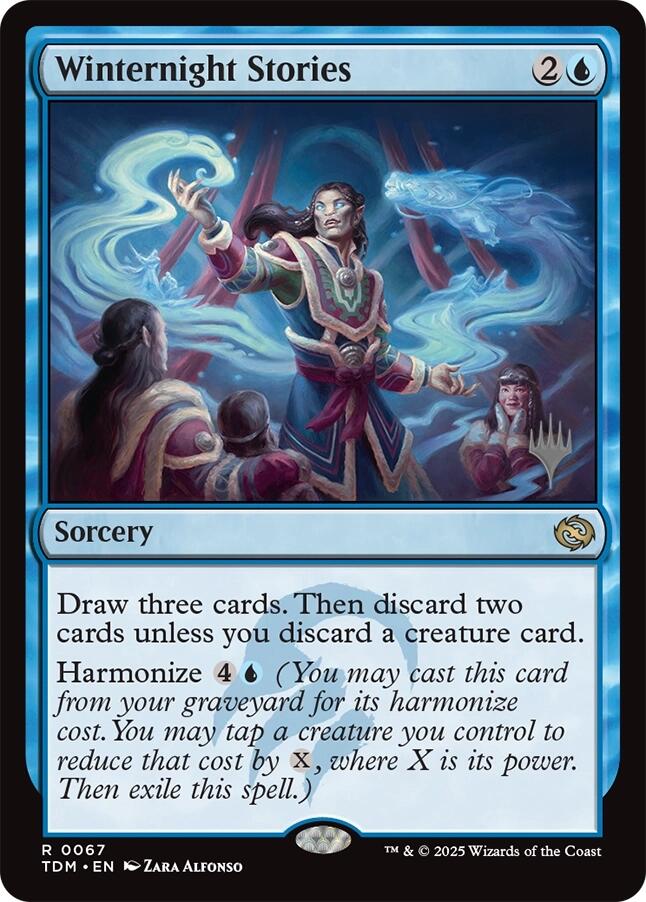 Winternight Stories [Tarkir: Dragonstorm Promos] | Deep Dive Games St. Marys