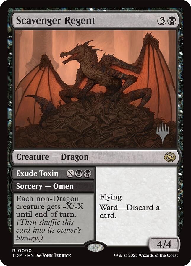 Scavenger Regent [Tarkir: Dragonstorm Promos] | Deep Dive Games St. Marys
