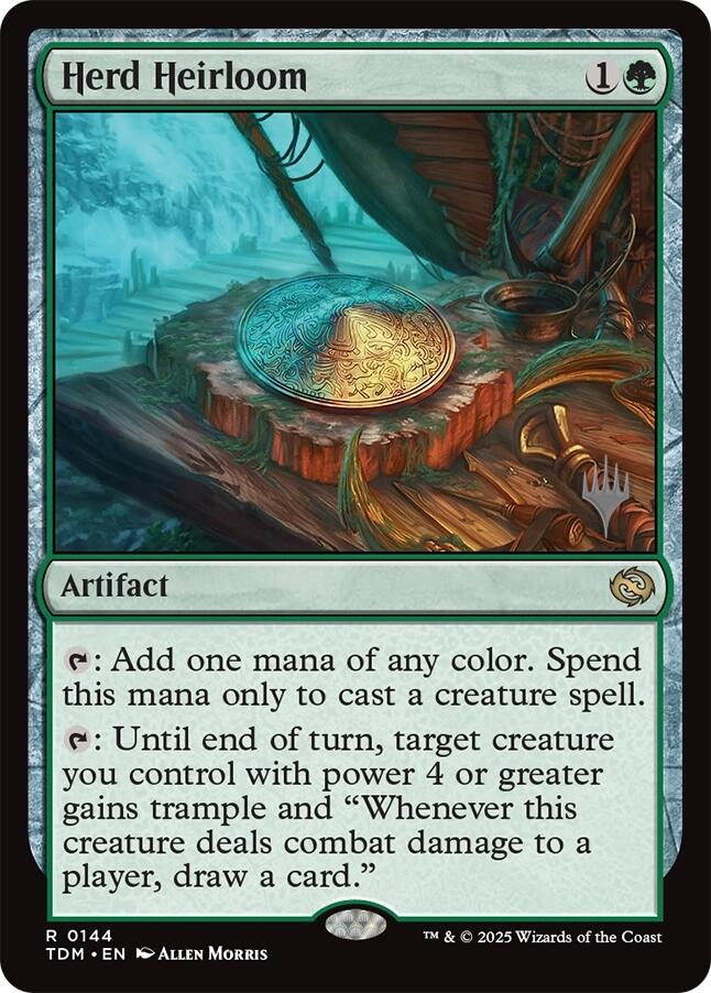 Herd Heirloom [Tarkir: Dragonstorm Promos] | Deep Dive Games St. Marys