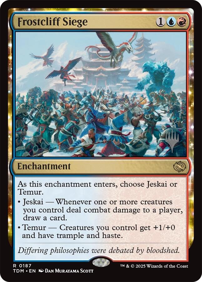 Frostcliff Siege [Tarkir: Dragonstorm Promos] | Deep Dive Games St. Marys