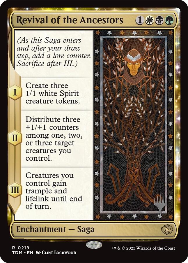 Revival of the Ancestors [Tarkir: Dragonstorm Promos] | Deep Dive Games St. Marys