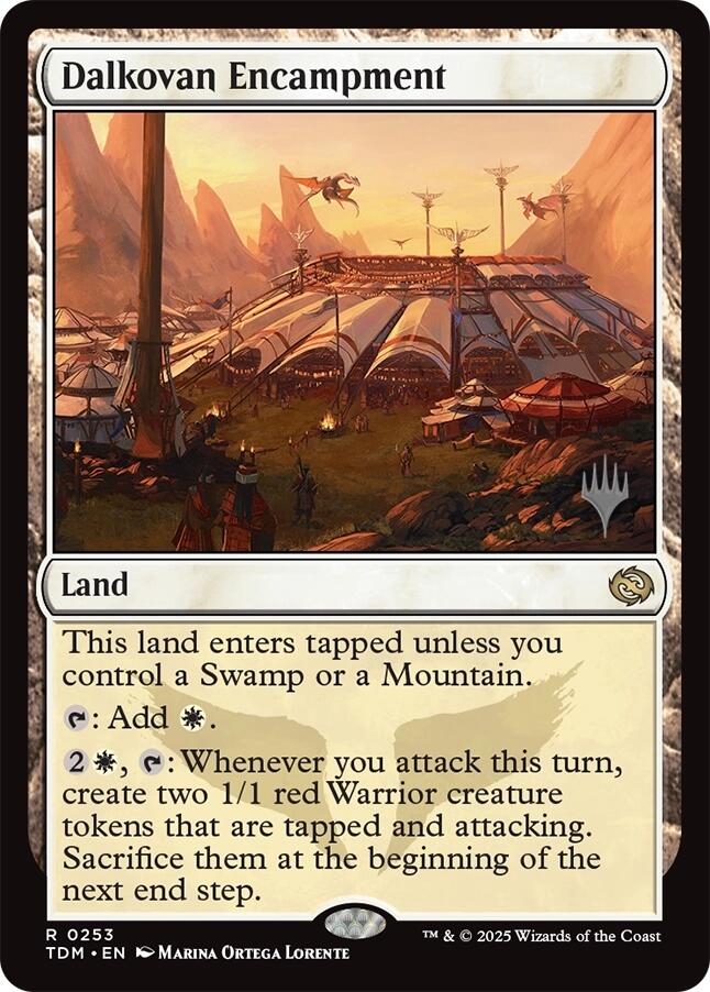 Dalkovan Encampment [Tarkir: Dragonstorm Promos] | Deep Dive Games St. Marys
