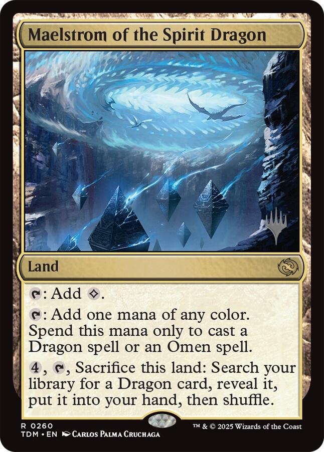 Maelstrom of the Spirit Dragon [Tarkir: Dragonstorm Promos] | Deep Dive Games St. Marys