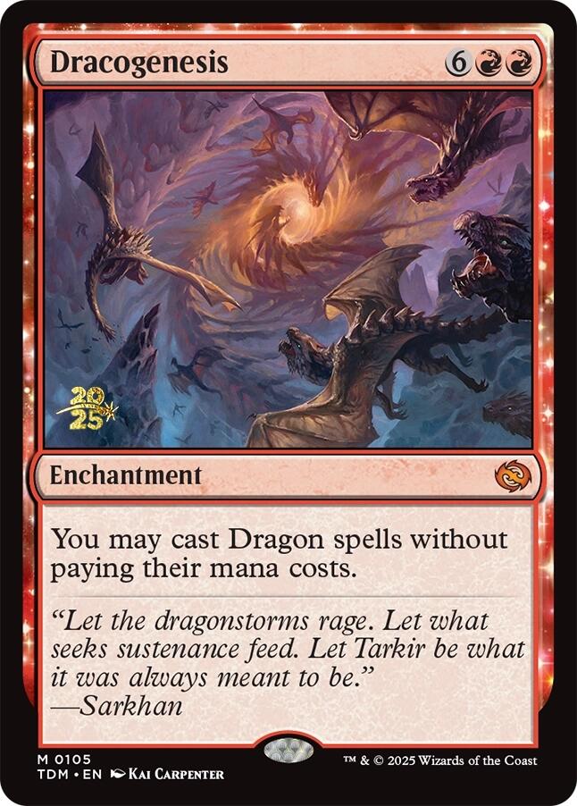 Dracogenesis [Tarkir: Dragonstorm Prerelease Promos] | Deep Dive Games St. Marys