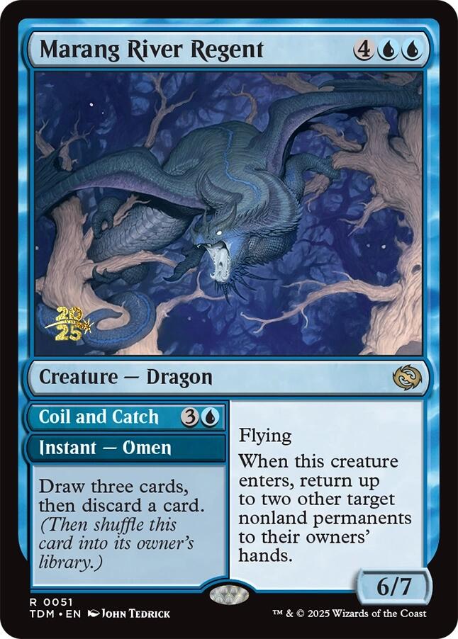 Marang River Regent [Tarkir: Dragonstorm Prerelease Promos] | Deep Dive Games St. Marys