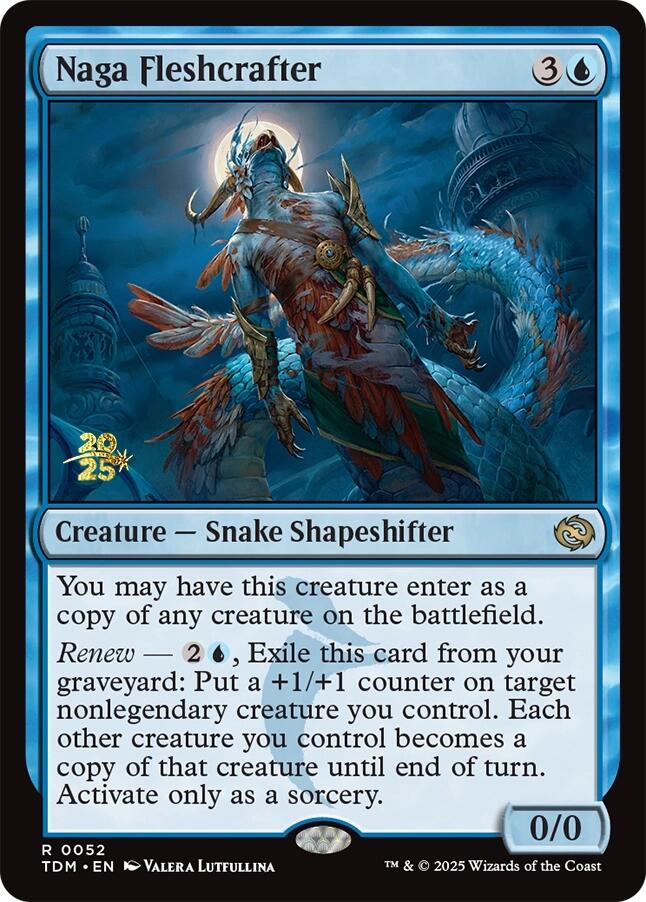 Naga Fleshcrafter [Tarkir: Dragonstorm Prerelease Promos] | Deep Dive Games St. Marys