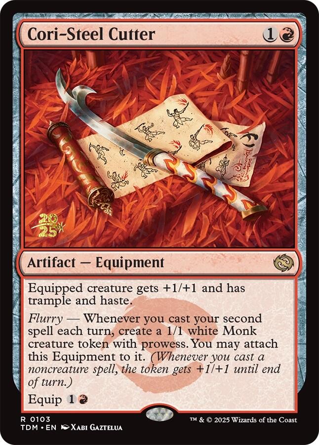 Cori-Steel Cutter [Tarkir: Dragonstorm Prerelease Promos] | Deep Dive Games St. Marys