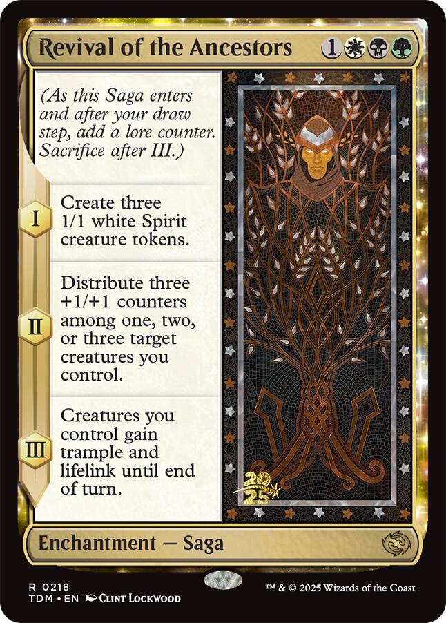 Revival of the Ancestors [Tarkir: Dragonstorm Prerelease Promos] | Deep Dive Games St. Marys