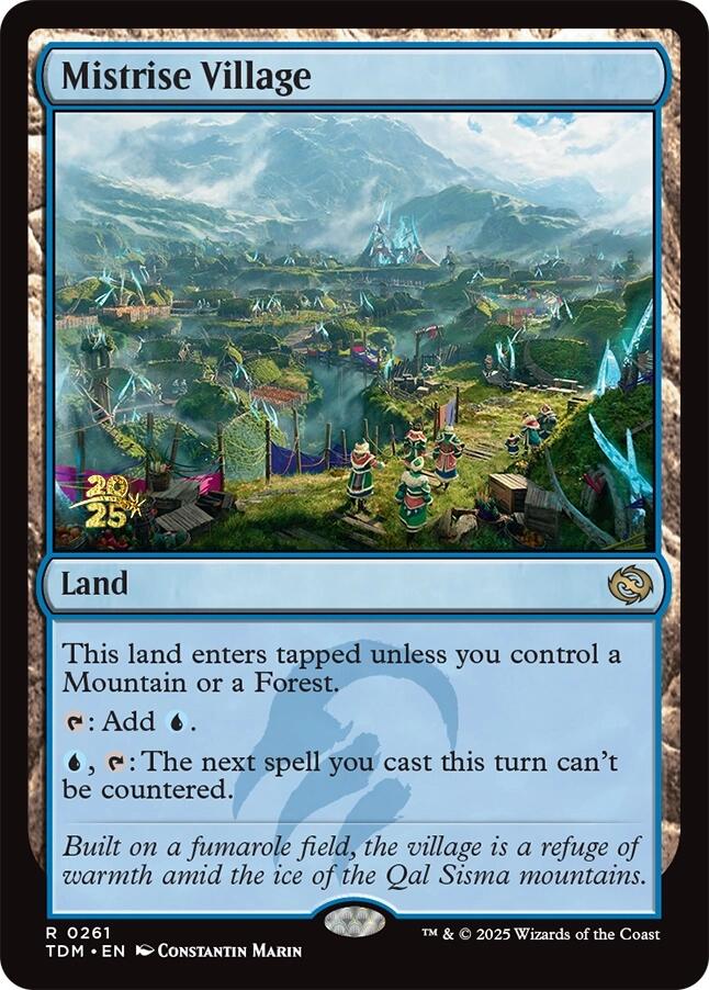 Mistrise Village [Tarkir: Dragonstorm Prerelease Promos] | Deep Dive Games St. Marys