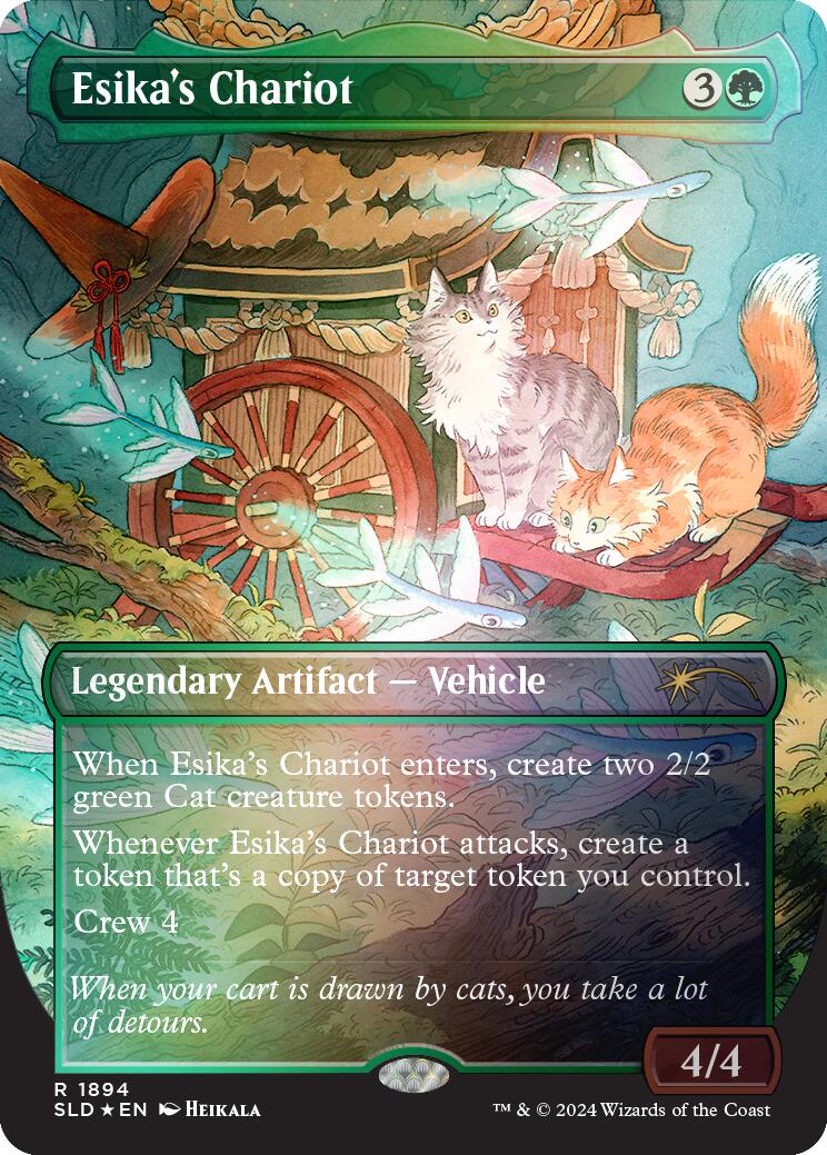Esika's Chariot (Rainbow Foil) [Secret Lair Drop Series] | Deep Dive Games St. Marys