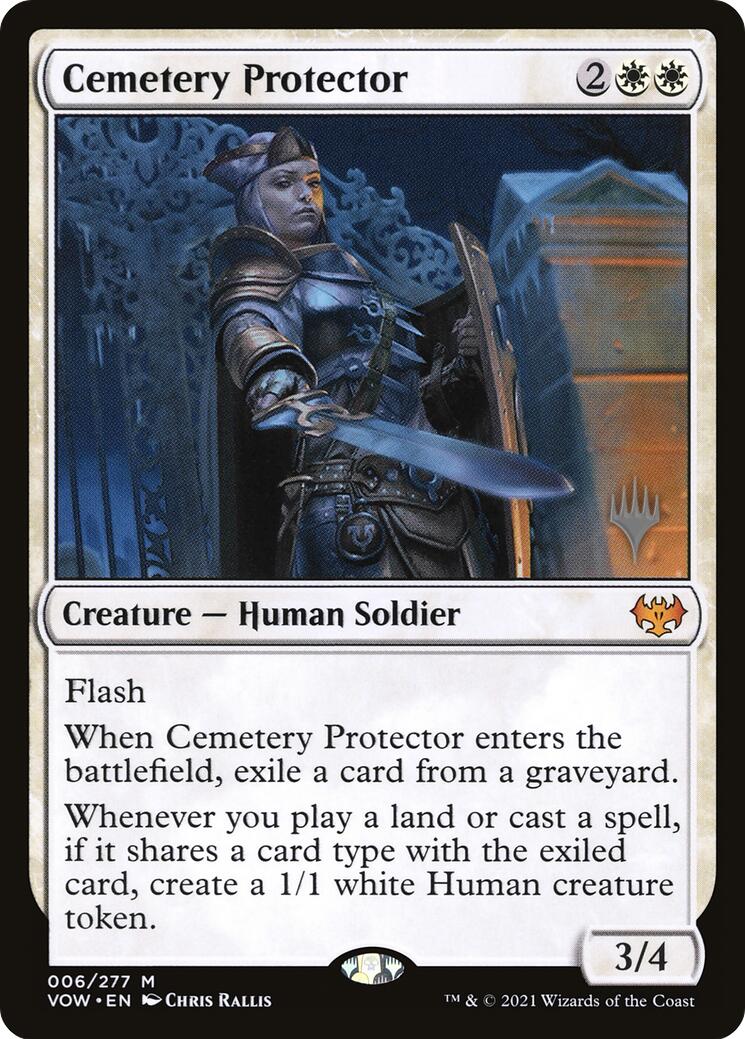 Cemetery Protector [Aetherdrift Promos] | Deep Dive Games St. Marys