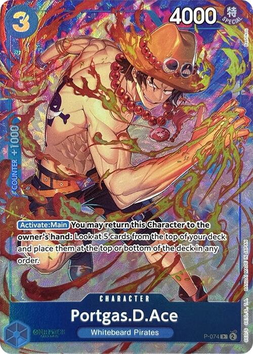 Portgas.D.Ace (Premium Card Collection -Best Selection Vol. 3-) [One Piece Promotion Cards] | Deep Dive Games St. Marys