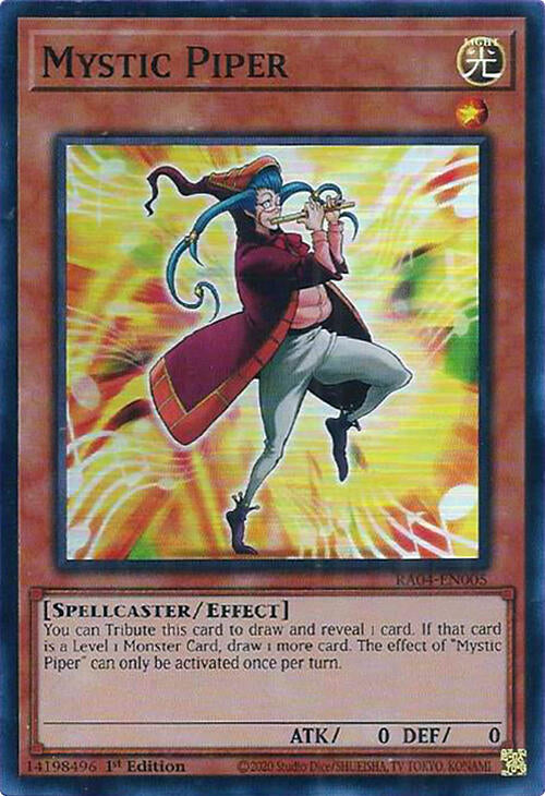 Mystic Piper [RA04-EN005] Super Rare | Deep Dive Games St. Marys