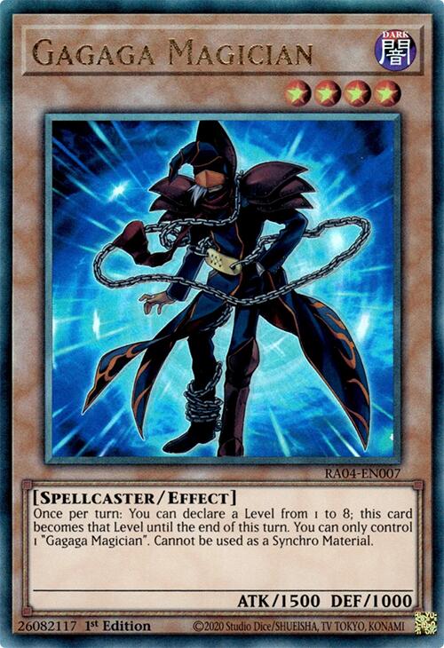 Gagaga Magician [RA04-EN007] Prismatic Ultimate Rare | Deep Dive Games St. Marys