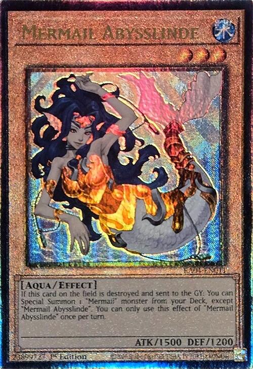 Mermail Abysslinde [RA04-EN011] Prismatic Ultimate Rare | Deep Dive Games St. Marys
