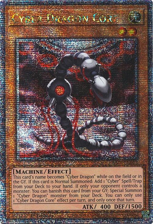 Cyber Dragon Core [RA04-EN013] Quarter Century Secret Rare | Deep Dive Games St. Marys
